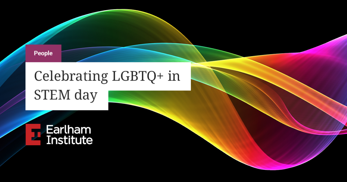 Celebrating LGBTQ+ in STEM Day Earlham Institute